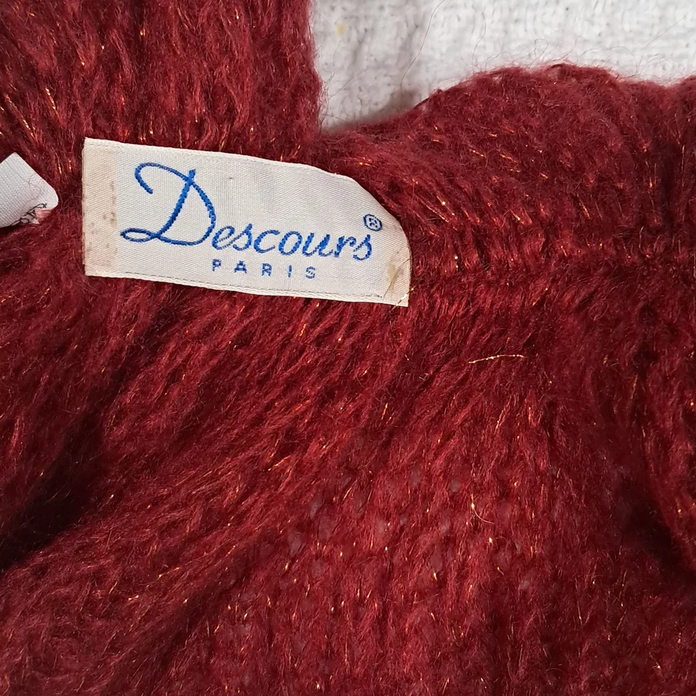 Vintage-style Ruffled Scarf  By Descours Paris For Women - Picture 5 of 7